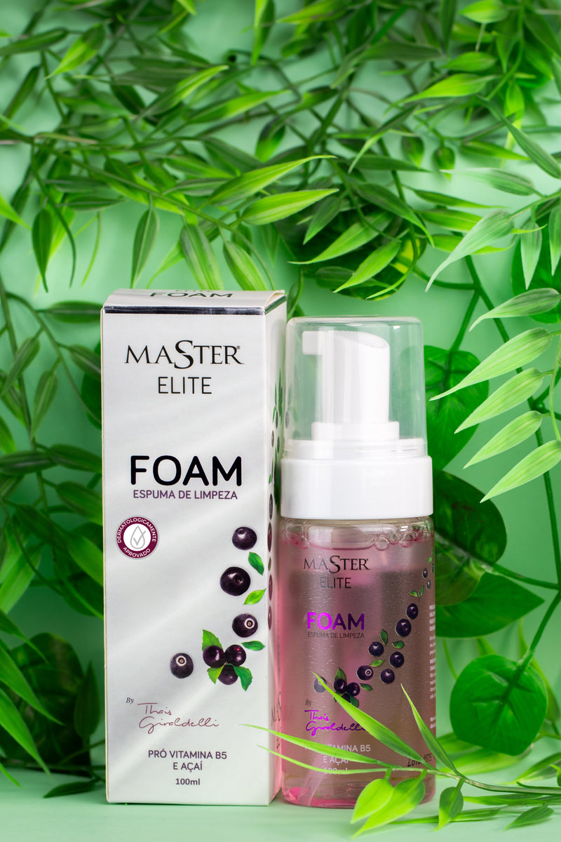 Foam Espuma de Limpeza Cílios Master Elite 100ml